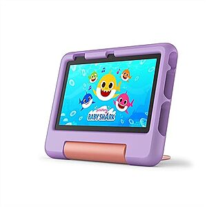 $54.99: Amazon Fire 7 Kids tablet, 16 GB, Purple