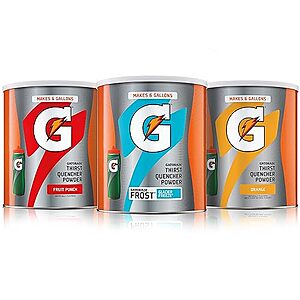 $15.71 /w S&S: Gatorade Thirst Quencher 51 Oz Powder Variety Pack (Pack of 3) at Amazon