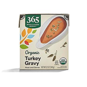 $2.50: 365 by Whole Foods Market, Gravy Turkey Organic, 12 Ounce