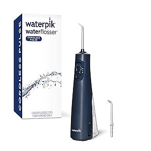 $39.99: Waterpik Cordless Pulse Rechargeable Portable Water Flosser