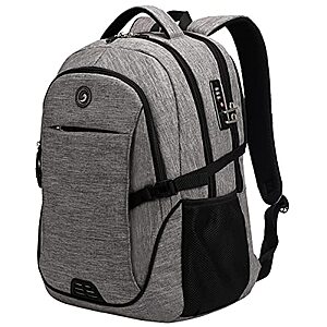 $21.97: SHRRADOO Anti Theft Laptop Backpack