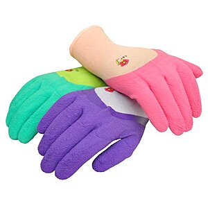 $4.77: G & F 3 Pair Women Gardening Gloves with Micro-Foam Coating