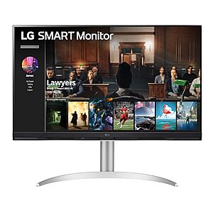 $279.99: LG Smart Monitor (32SQ730S) - 32-Inch 4K UHD(3840x2160) Display, webOS Smart Monitor