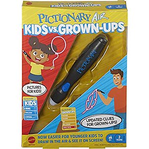 $4.94: Pictionary Air Kids vs Grown-Ups Family Drawing Game