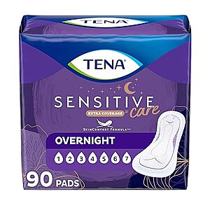 $22.80 /w S&S: TENA Incontinence Pads, 90 Count