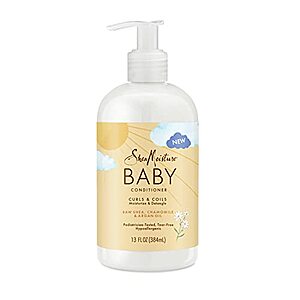 $5.03 /w S&S: 13 oz SheaMoisture Baby Conditioner for Curly Hair (Raw Shea, Chamomile and Argan Oil)