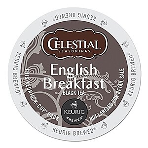 $34.99: Celestial Seasonings English Breakfast Tea Keurig Single-Serve K-Cup Pods, 96 Count