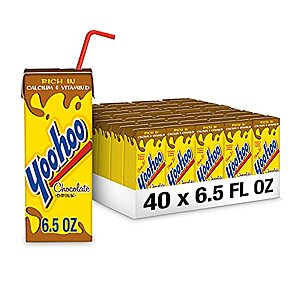 $9.17 /w S&S: Yoo-hoo Chocolate Drink, 6.5 fl oz boxes, 40 Count at Amazon
