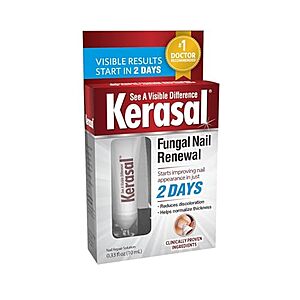 $10.43 /w S&S: Kerasal Nail Renewal, 0.33 fl oz + $0.70 promo credit