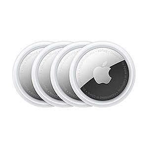 $78.99: 4-Pack Apple AirTags Bluetooth Tracking Device - Amazon