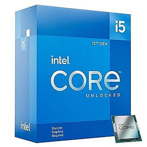 $149.99: Intel i5-12600KF Desktop Processor