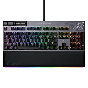 $139.99: ASUS ROG Strix Flare II Animate 100% RGB Gaming Keyboard