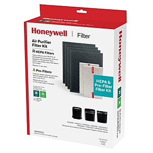 $46.63 w/ S&S: Honeywell True HEPA Filter Value Combo Pack for HPA200 Series Air Purifiers