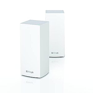 $140: 2-Pack Linksys MX8000 Tri-Band AX4000 Mesh WiFi 6 System