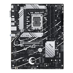 $100: ASUS Prime B760-PLUS Intel B760 LGA1700 ATX Motherboard