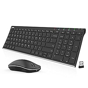 $8.99: Arteck 2.4G Wireless Keyboard and Mouse Combo HW193MW162 at Arteck via Amazon