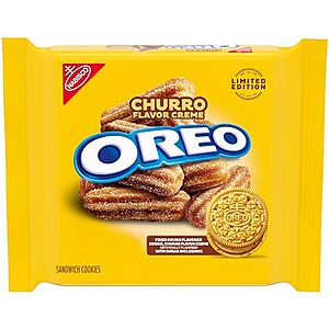 10.68oz OREO Churro Creme Sandwich Cookies $2.70 w/ Subscribe & Save