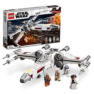 $35: 474-Piece LEGO Star Wars Luke Skywalker's X-Wing Fighter (75301)