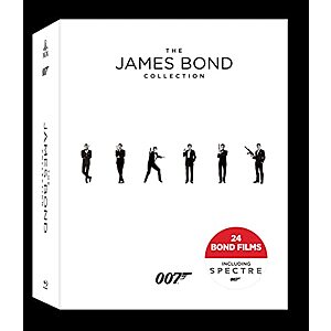 $40.95: The James Bond 24-Film Collection (Blu-Ray)