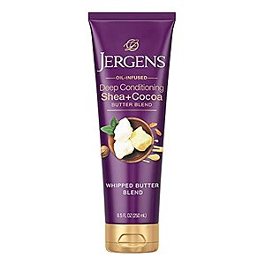 [S&S] $3.20: 8.5-Oz Jergens Shea + Cocoa Butter Body Lotion