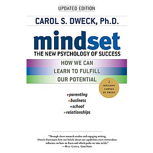 Mindset: The New Psychology of Success (Kindle eBook, Updated Edition) $2
