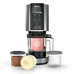 Ninja CREAMi Ice Cream Maker with 4 Pints for $129 + Free Shipping
