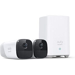eufyCam 2 Pro 2K Wireless Home Security Camera System (Renewed) $170