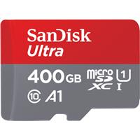 SanDisk 400GB Class 10 UHS-I Micro SD Card  $46  free shipping