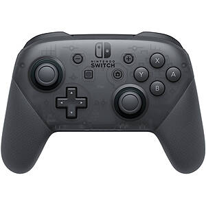 Nintendo Switch Pro Controller (Black), $50 (online) or $40 (in-store pickup/YMMV) at Walmart