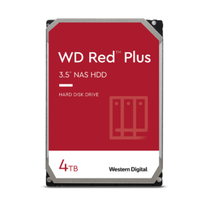 4TB WD Red Plus NAS 5400 RPM 3.5" Internal Hard Drive $89 with $8 off code + FS $89.99