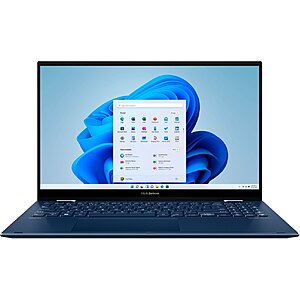 ASUS - Zenbook Flip 2-in-1 15.6" OLED Touch-Screen Laptop - Core i7 12700H - Intel Arc A370M - 16GB Memory - 1TB SSD - $999.99 Best Buy