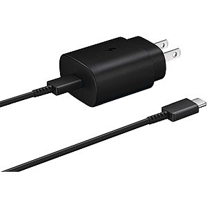 Samsung 25W USB-C Super Fast Charging Wall Charger $10 w/ Woot! App + Free S&H w/ Amazon Prime