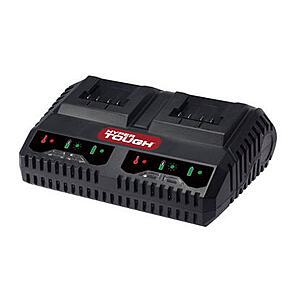 YMMV INSTORE Walmart Hyper Tough 20V Max Lithium-Ion Dual-Port Fast Charger, HT21-401-003-13 $15