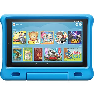$140 Amazon Fire HD 10 Kids Edition 2019 release 10.1&quot; Tablet 32GB Blue B07KD7K4B1 - Best Buy