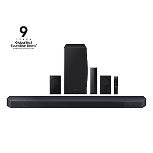 Samsung EPP Members: Samsung Q-series 9.1.2 ch Wireless Dolby ATMOS Soundbar $504