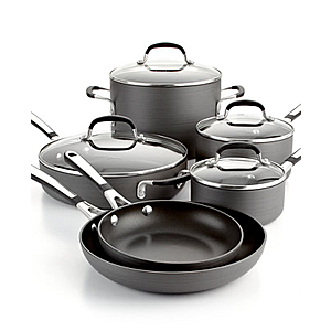 Calphalon Simply Nonstick 10-Pc. Cookware Set & Reviews - Cookware Sets - Macy's - $86.99