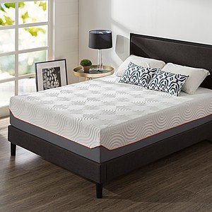 Zinus - 30% Off Cooling Memory Foam iCoil Spring Hybrid Mattress: 12'' Full $228.65, Queen $262.65, King $322.15, 14'' Queen $313.65 + Free S/H