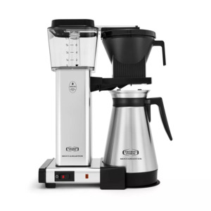 Moccamaster By Technivorm KBGT 10 Cup Coffee Maker With Thermal Carafe, Polished Silver $219.99