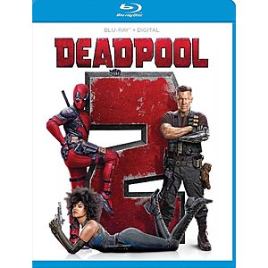 Deadpool 2 (Blu-ray + Digital) $7 + Free Shipping