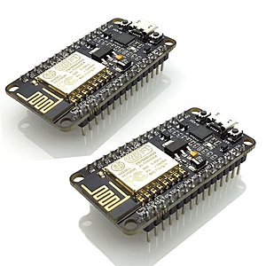 HiLetgo 2pcs/Lot ESP8266 NodeMCU LUA CP2102 ESP-12E Internet WIFI Development Board Wireless Module Works Great with Arduino IDE/Micropython (Pack of 2PCS) $11.69