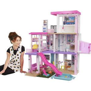 Barbie Dreamhouse Doll House Playset, Barbie House with 75+ Accessories - Walmart.com $99.00