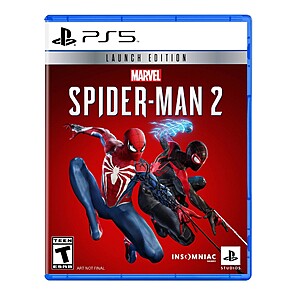 Marvel's Spider-Man 2 Launch Edition (Pre-Order) - PlayStation 5 $59.49 + FS (Or less) YMMV Target Circle Members