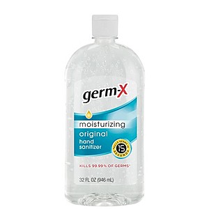 Germ-X Original Hand Sanitizer 32.0oz + FS w/Walgreens Acct $5.99