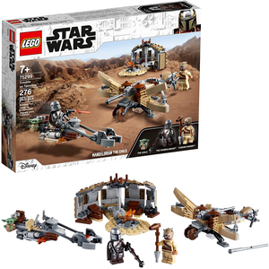 Amazon.com: LEGO Star Wars: The Mandalorian Trouble on Tatooine 75299 Awesome Toy Building Kit for Kids Featuring The Child, New 2021 (277 Pieces): Toys & Games $23.99