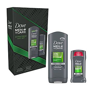 13.5-Oz Dove Men+Care Body & Face Wash + 2.7-Oz 48 Hr Deodorant $5 + Free Store Pickup