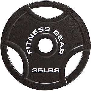 Fitness Gear 35 lb Olympic weight plates $34.99 each