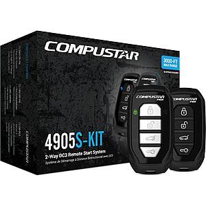 Compustar 2-Way Remote Start System w/ Free Installation w/ T-Harness $270 + Free S/H at Best Buy