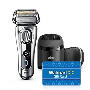 Braun Series 9 9290cc Men's Electric Foil Shaver, Wet and Dry Razor with Clean & Charge Station $69.94 after MIR and $100 WM GC ($169.94 + $100GC)