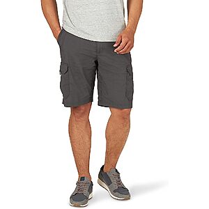 Lee Men's Extreme Motion Crossroad Cargo Shorts (Anthracite) $16.15