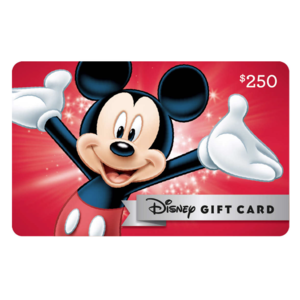 Disney giftcard $225 for $250 at Costco